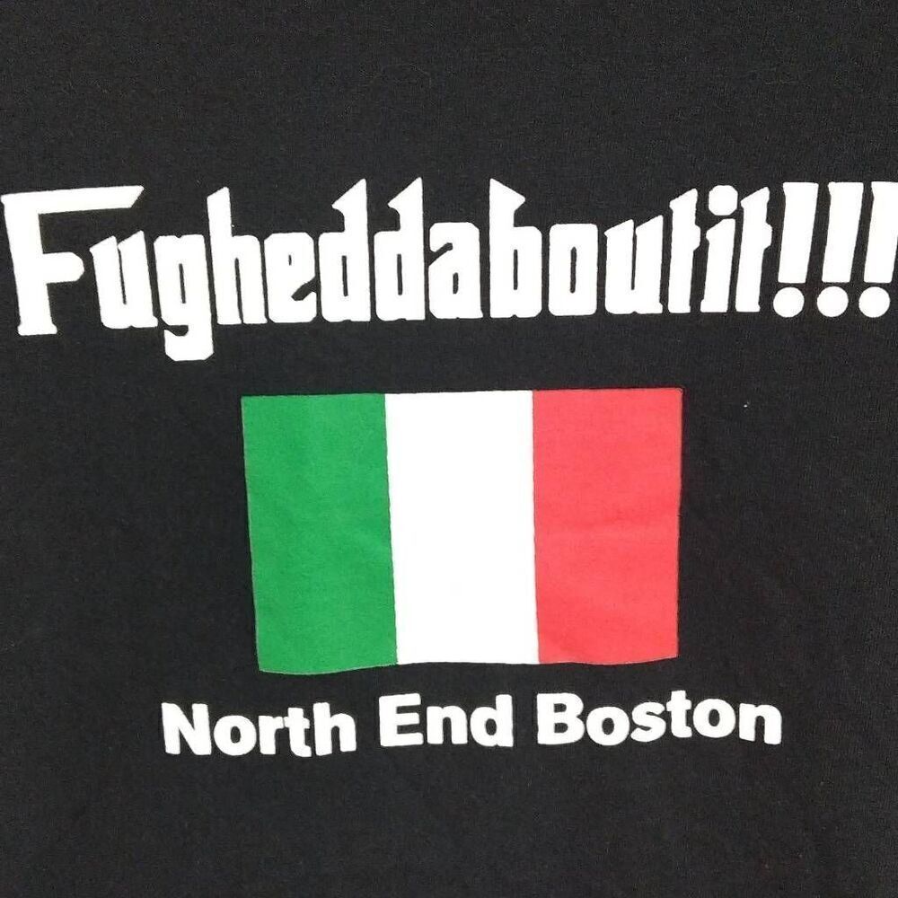 Boston North End Tshirt, Gildan, Medium, Black NWOT